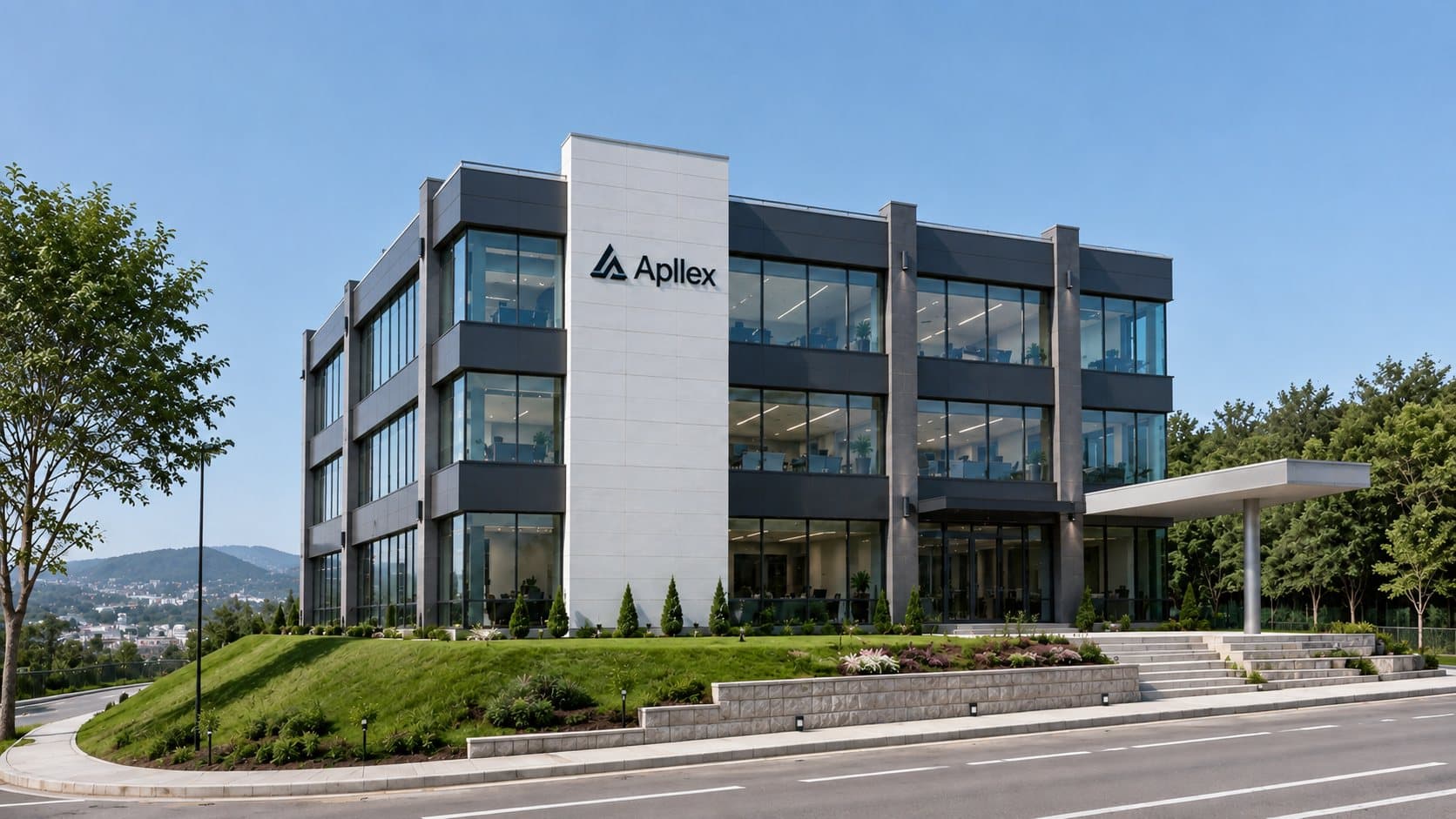 The Apllex headquarters building